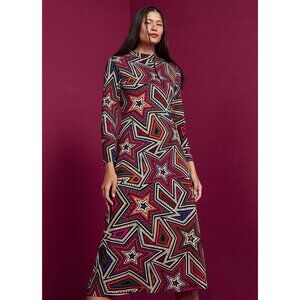 Mystic Trip Jersey Dress by Farm Rio, NWT!